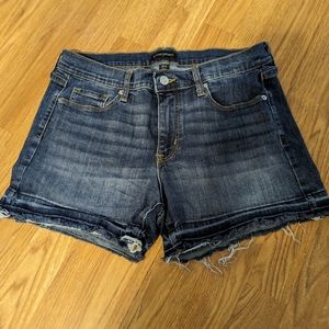 High Waisted Denim Shorts